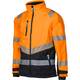 PATRON softshell-takki Milan Hi-Vis fl. oranssi/musta
